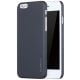 X-LEVEL Ultradunne hard case met rubber coating voor iPhone 6s/6 - Zwart