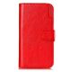 Lederen wallet case met 9 vakjes - iPhone X / iPhone XS