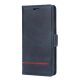 Leather Wallet Book iPhone X / XS Case - Bla