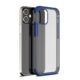 Mat iPhone 12 Pro Max hoesje - blauw