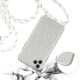 iPhone 11 Pro glitter case met koord