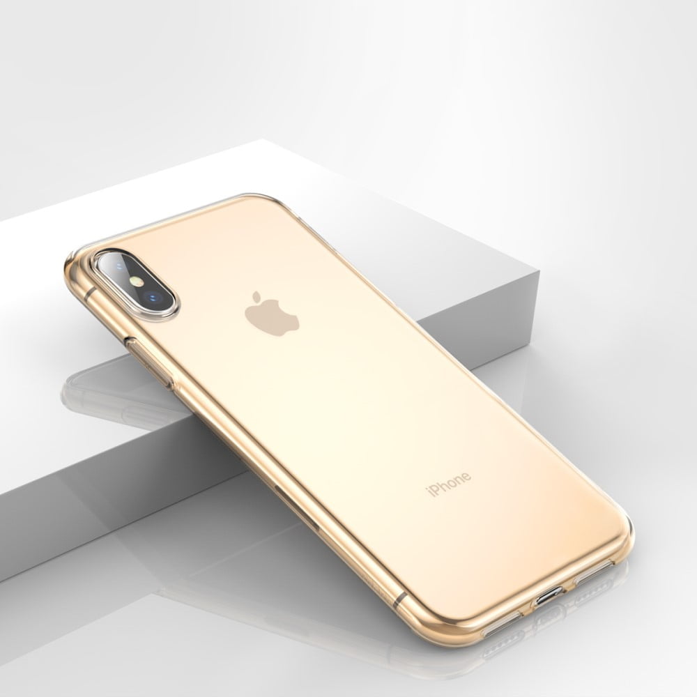 Baseus Transparante TPU case voor iPhone XS / X