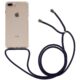 Transparante Back Case voor iPhone 7 Plus / 8 Plus met telefoonkoord
