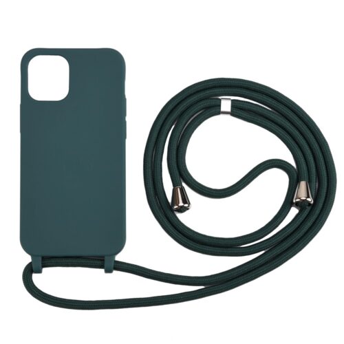 TPU Case met telefoonkoord voor iPhone 12 / 12 Pro