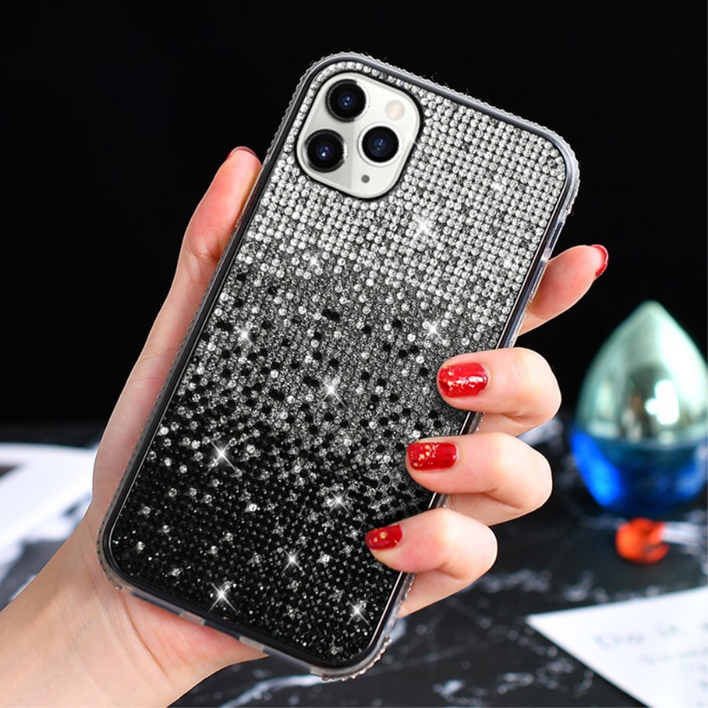 iPhone 14 Pro Max Sparkle TPU Case 6 iphone 14 pro max sparkle case zwart