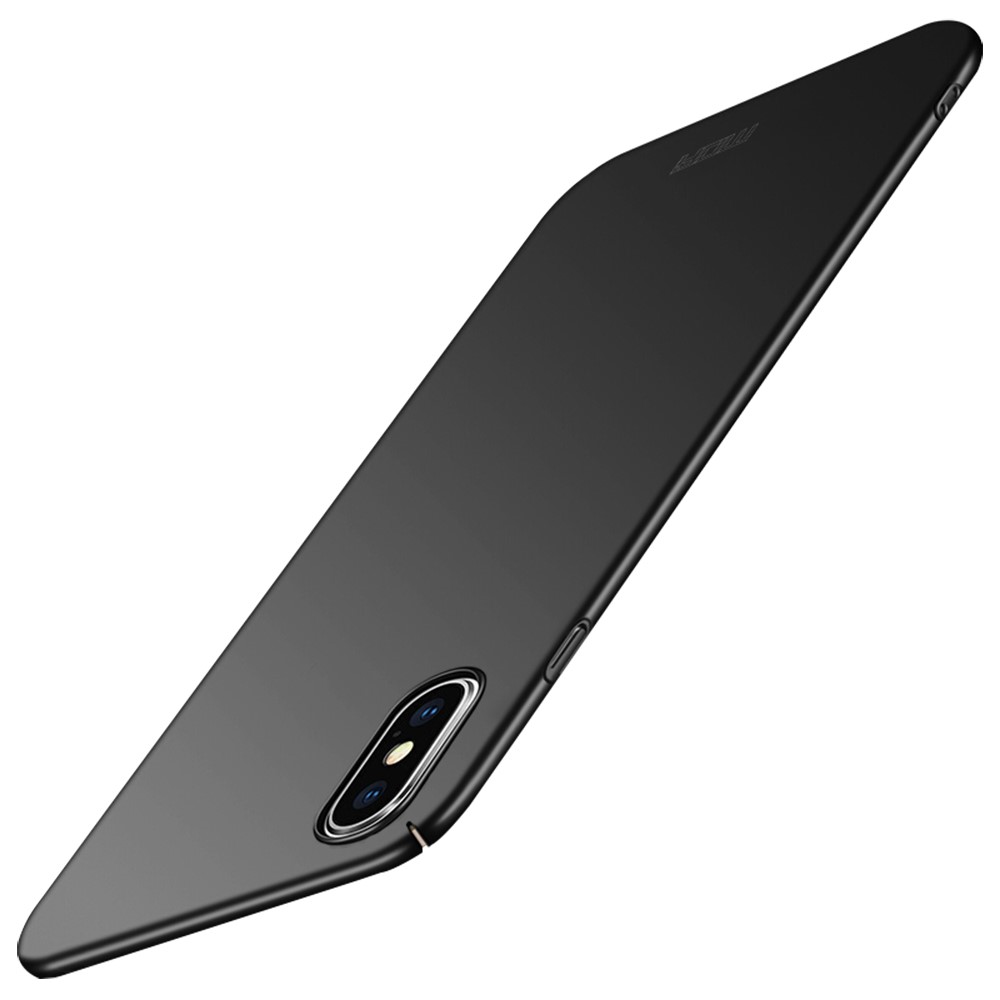 iPhone XS Superdunne case zwart