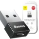 Baseus Mini USB-A naar USB-C Adapter Converter 2.4A